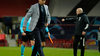Not happy: RB-Coach Julian Nagelsmann nach dem 0:5 in Manchester