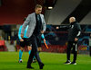 Not happy: RB-Coach Julian Nagelsmann nach dem 0:5 in Manchester