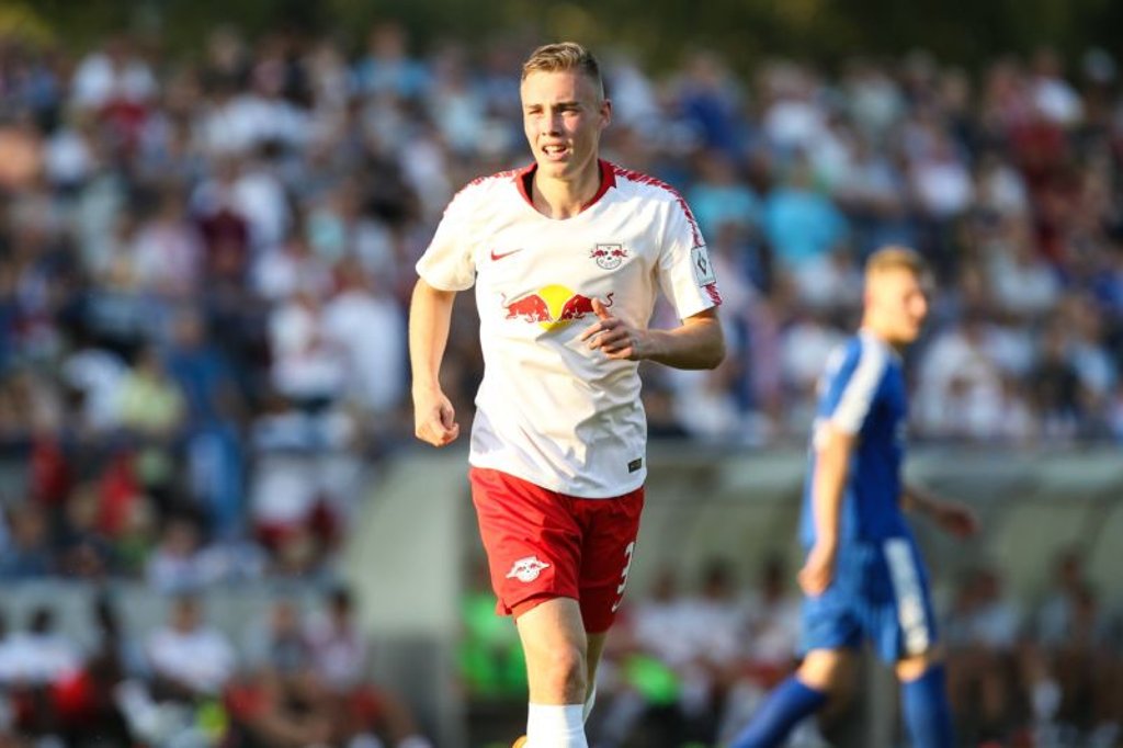 Lukas Krüger traf doppelt im Sachsenpokal.