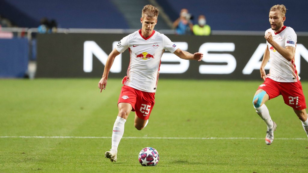 Dani Olmo war der erste Spieler bei RB, der bei Common Goal mitmachte. Konrad Laimer zieht nach.