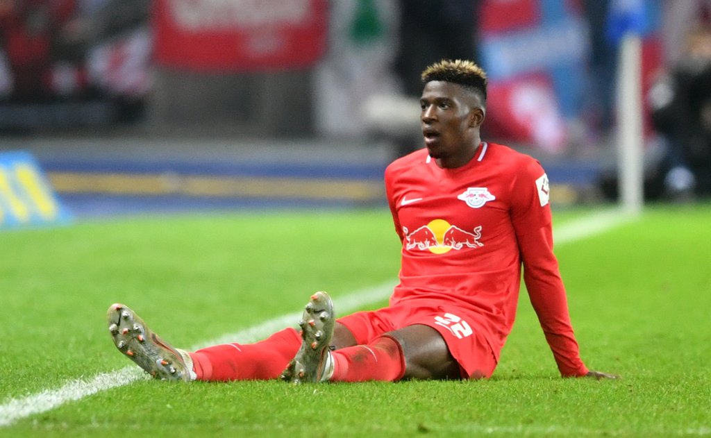 Nordi Mukiele spielt bei RB Leipig eine immer wichtigere Rolle.