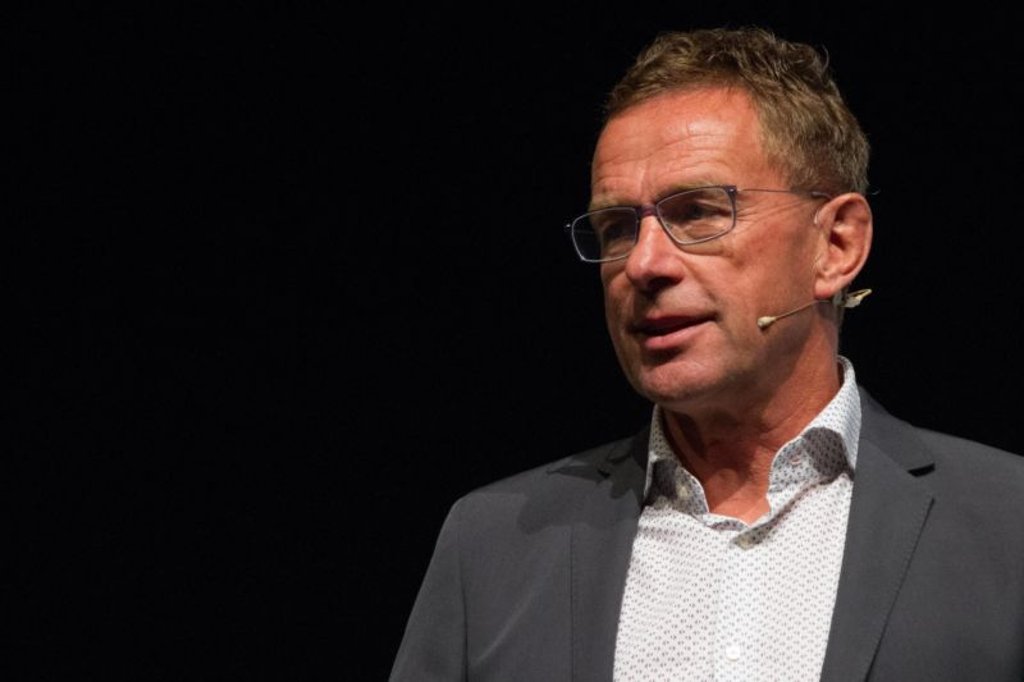 Der Sportdirektor von RB Leipzig Ralf Rangnick wird an der Schillerschule über Vorbilder diskutieren.
