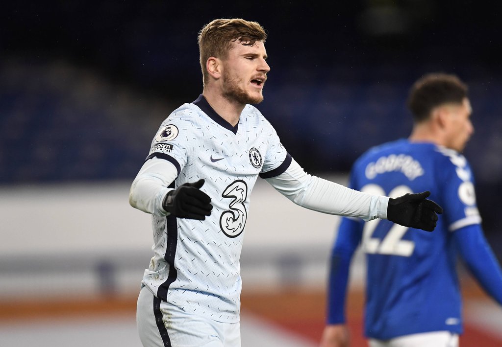 Gefrustet: Zuletzt lief es nicht optimal für Timo Werner beim FC Chelsea.