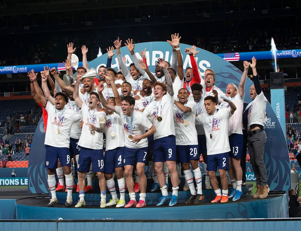 Sieg über Erzrivale Mexiko: Das US-Team mit Tyler Adams (4) gewinnt die Nations League