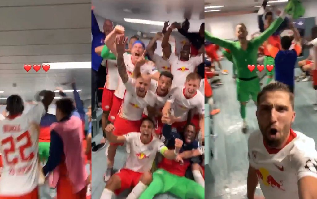 RB feiert das Halbfinale.