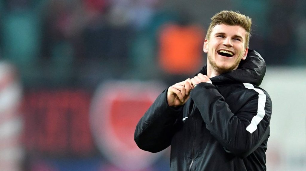 Timo Werner (11 Tore) hat bei RB Leipzig seine Spielfreude wiedergefunden. Thomas Müller vom FC Bayern sei dennoch der beste deutsche Stürmer.