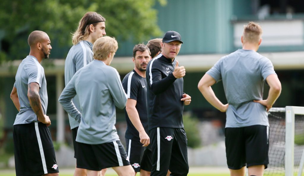 Wir sind Trainingslager – RB Leipzig in Grassau 2016.