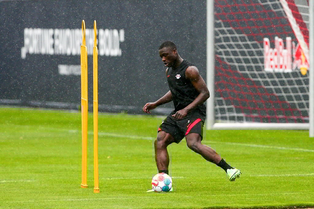 Brian Brobbey dürfte kommende Woche wieder in Leipzig auf dem Trainingsplatz stehen - individuell.