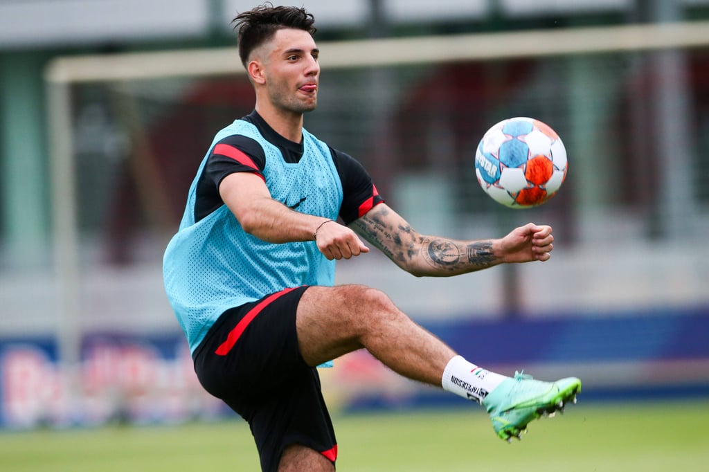 Erstes Spiel für RB Leipzig: Dominik Szoboszlai.