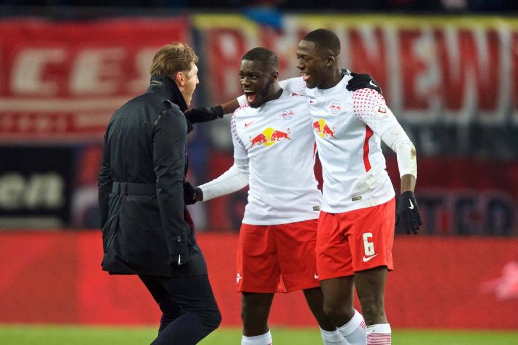 Ralph Hasenhüttl wird gegen Olympique Marseille wohl wieder das Duo Ibrahima Konate – Dayot Upamecano ins Abwehrrennen schicken.