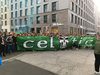 Celtic-Fans in der Leipziger Innenstadt