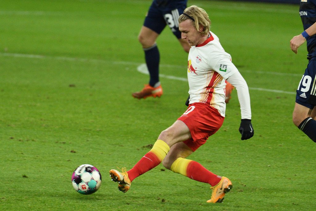 Emil Forsberg fehlt RB Leipzig am Wochenende gegen Bayer Leverkusen.