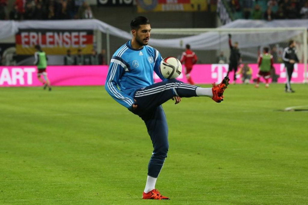 Emre Can kennt den Rasen der Leipziger Red Bull Arena bereits von einem Ausflug mit der deutschen Nationalmannschaft im Jahr 2015.