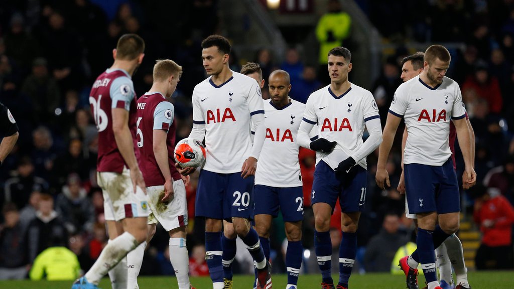 Sieger sehen anders aus: Tottenham kam gegen Burnley nur zu einem 1:1.