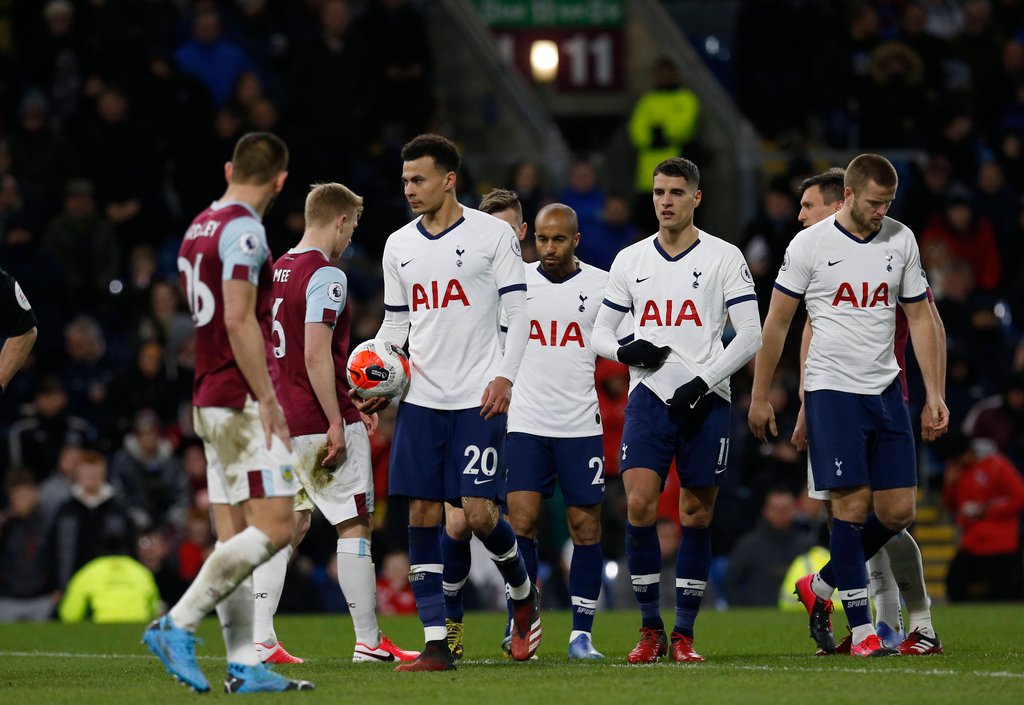 Sieger sehen anders aus: Tottenham kam gegen Burnley nur zu einem 1:1.