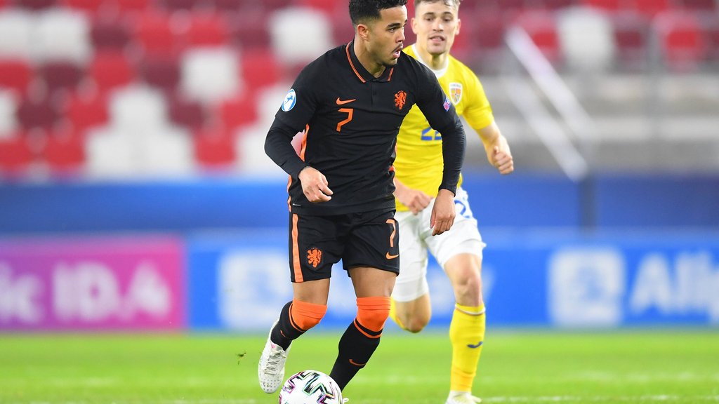Justin Kluivert bereitete für die Niederlande die Führung vor.