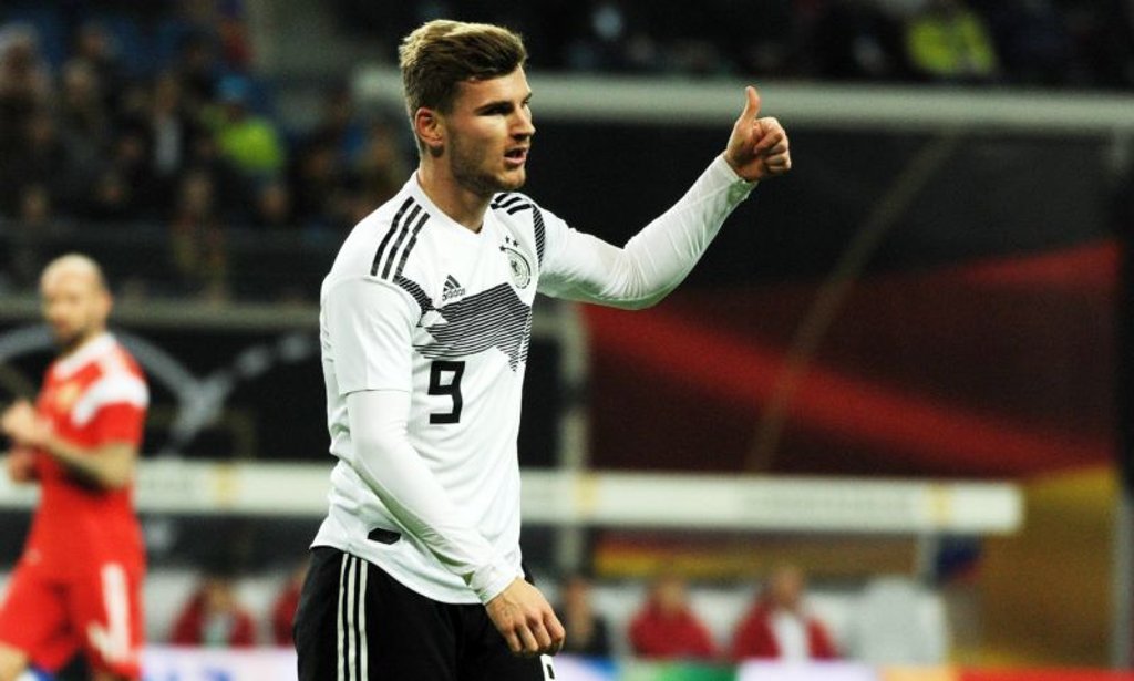 Timo Werner machte gegen Russland ein bemühtes, aber unglückliches Spiel.