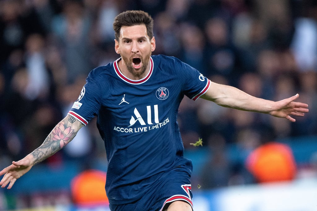 Erster Treffer für Paris St. Germain: Lionel Messi.