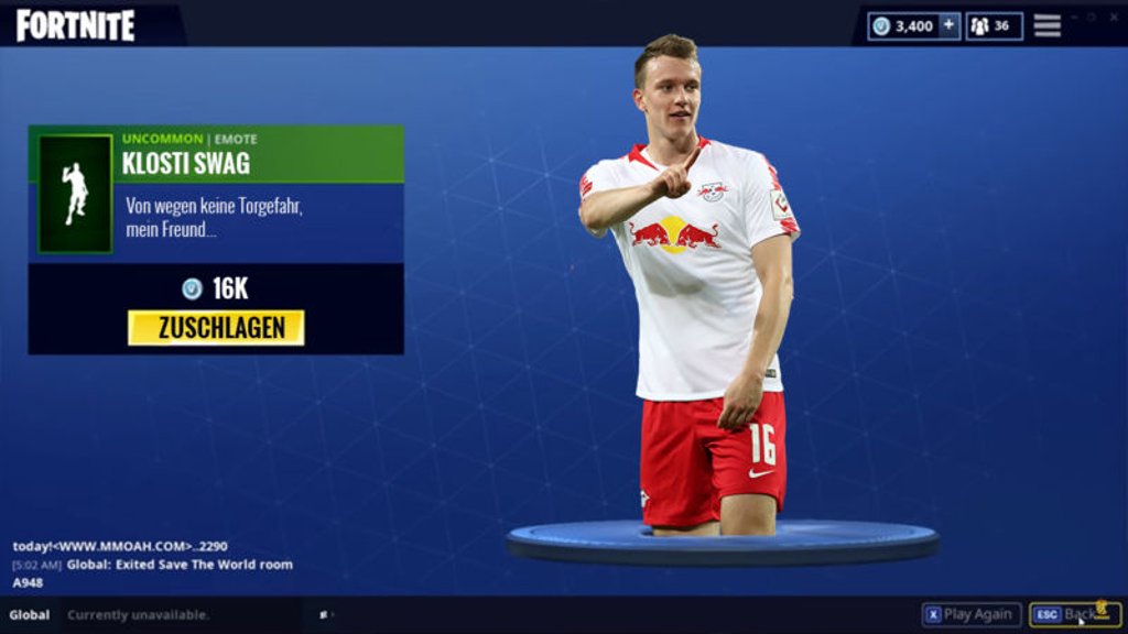 Lukas Klostermann und der „Finger Wag“ – ein Torjubel für seltene Gelegenheiten.