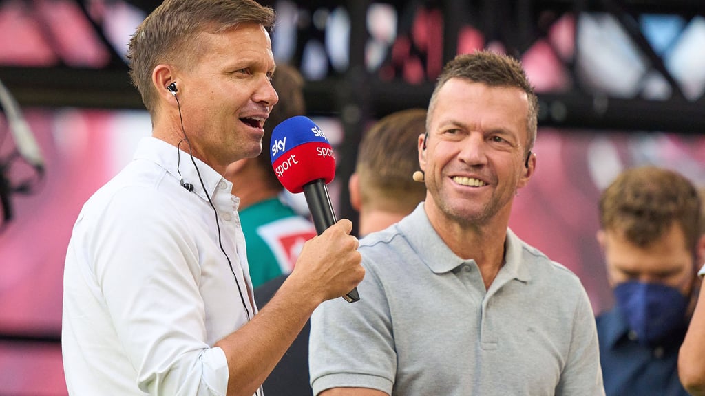 Lothar Matthäus hier mit Jesse Marsch im Interview.