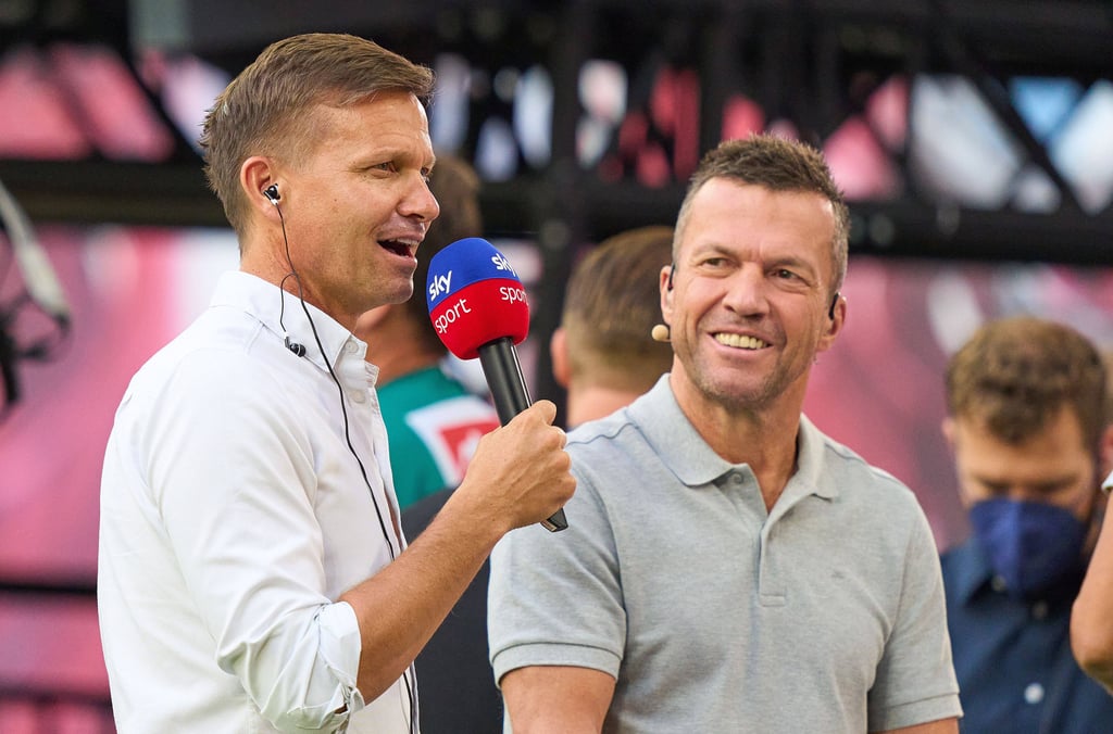Lothar Matthäus hier mit Jesse Marsch im Interview.