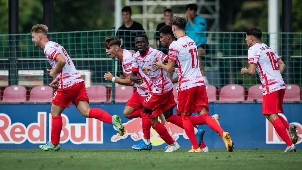 Jubel der U19 von RB Leipzig (Archivfoto)