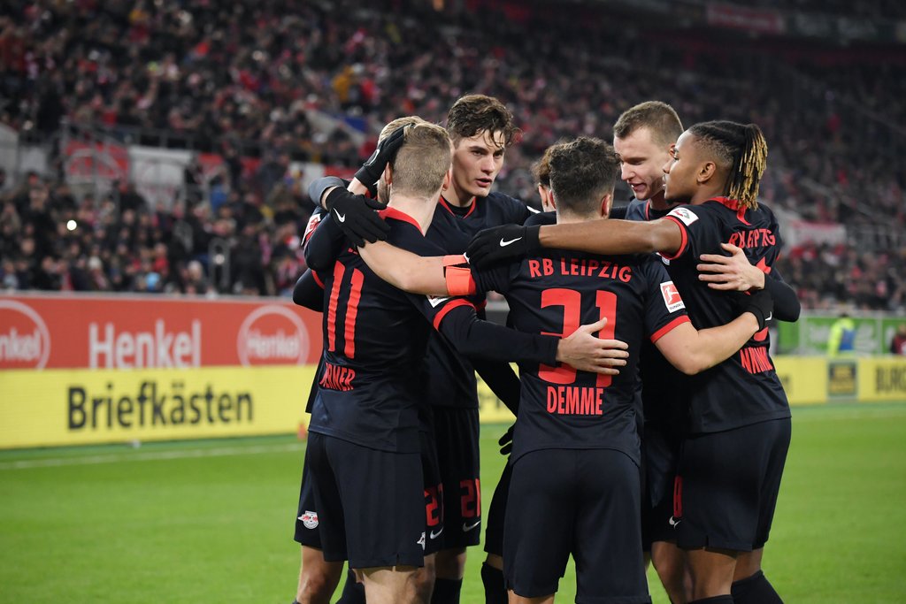 Gegen den BVB ist Titelreife gefragt: RB Leipzig holte in Düsseldorf Schwung für das Spiel in Dortmund.