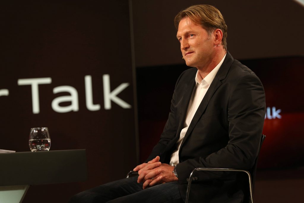 Hasenhüttl, der Talk-Gast.