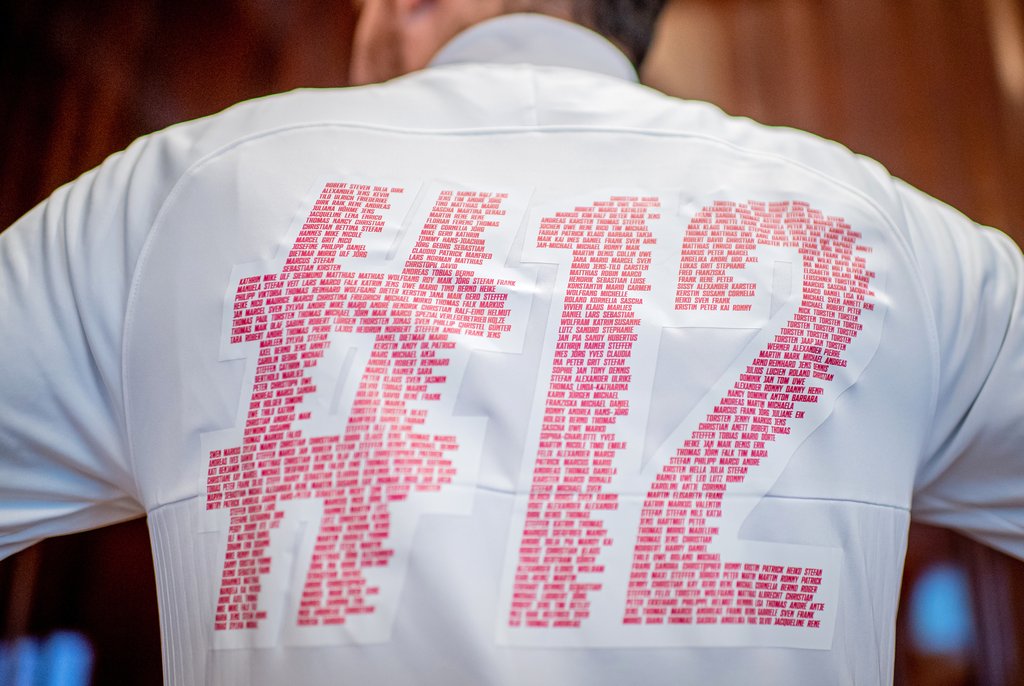 Die RB-Jacke zum Pokalfinale.