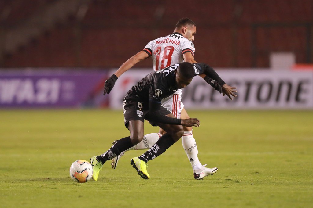 Moisés Caicedo im Trikot seines Klubs Independiente del Valle (v.)