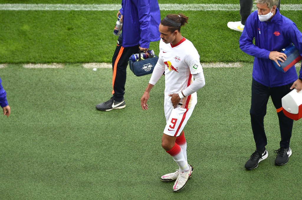 Schmerzen an der Leiste: Yussuf Poulsen.