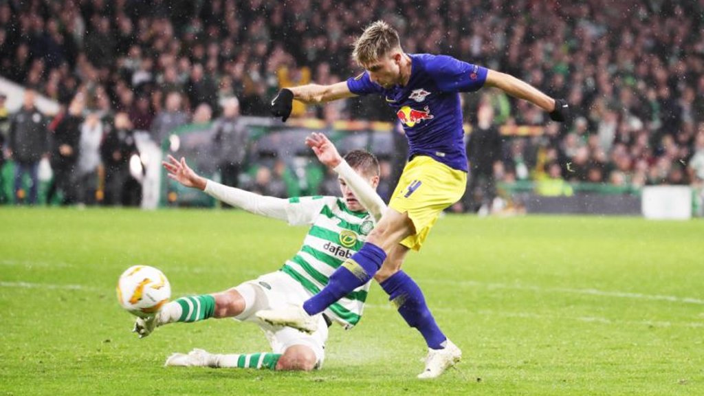 Kevin Kampl hatte in Glasgow gleich zweimal den Ausgleich für RB Leipzig auf dem Fuß.