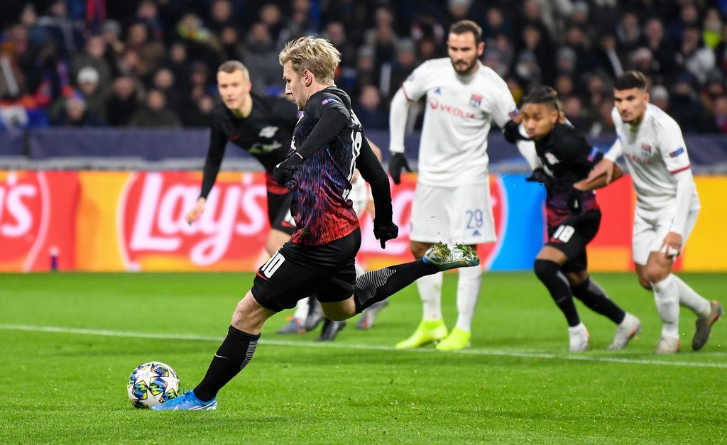 Torschütze per Strafstoß zum 1:0: Emil Forsberg.