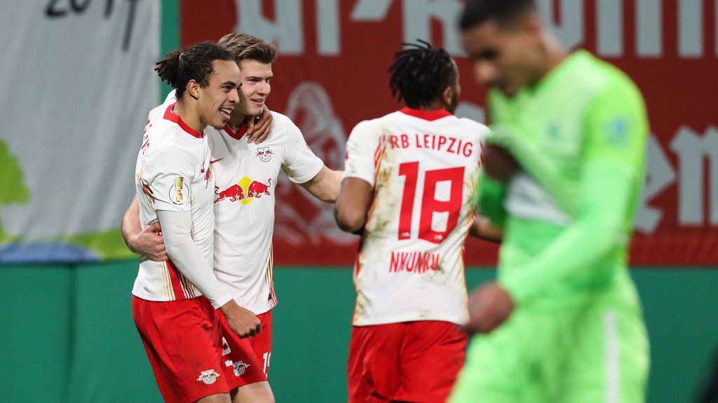 Ein Herz und eine Seele: Yussuf Poulsen und Alexander Sörloth.