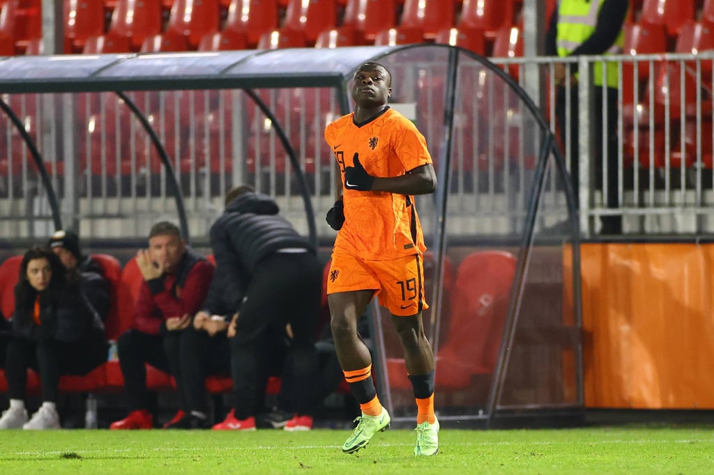 Brian Brobbey traf für die niederländische U21.