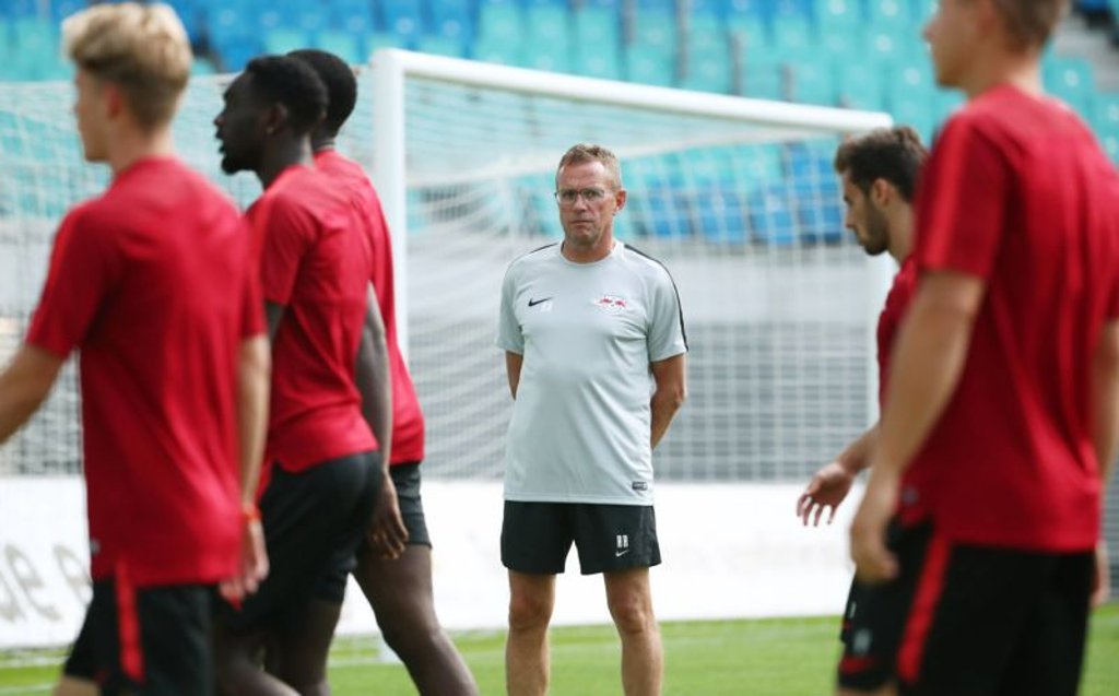 RB-Coach Rangnick zur Europa League: „Wir wollen weit kommen.“