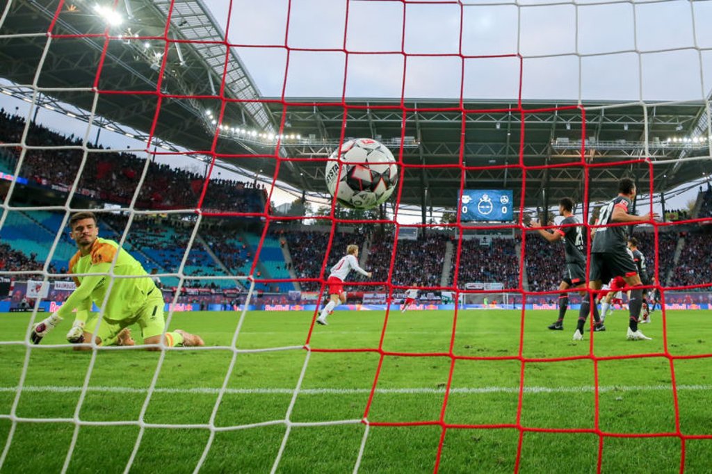 RB Leipzig ließ es gegen den 1. FC Nürnberg krachen: Gleich sechs Mal schlug der Ball im Netz ein.