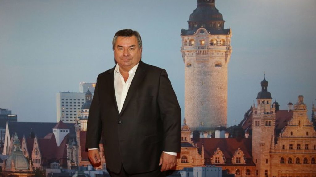 Moderator Waldemar Hartmann wird demnächst in Leipzig wohnen. Und RB-Spiele in der Champions League sehen.