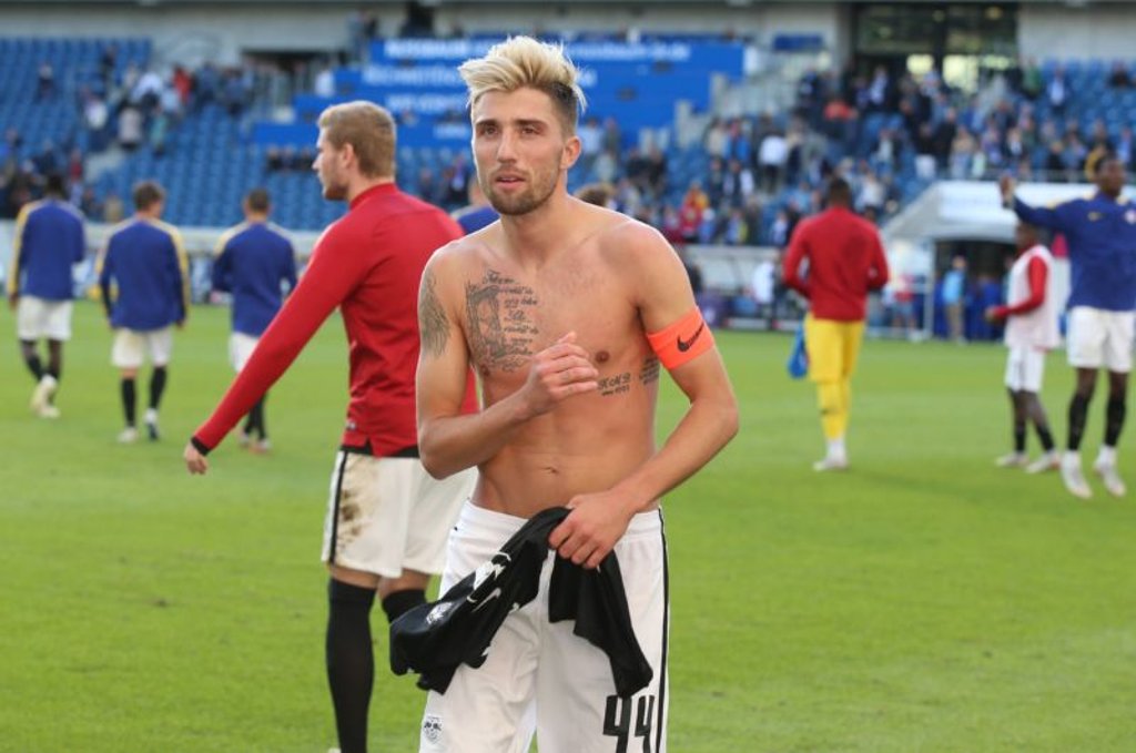 Die Binde sitzt: Gegen Hoffenheim war Kevin Kampl Kapitän.