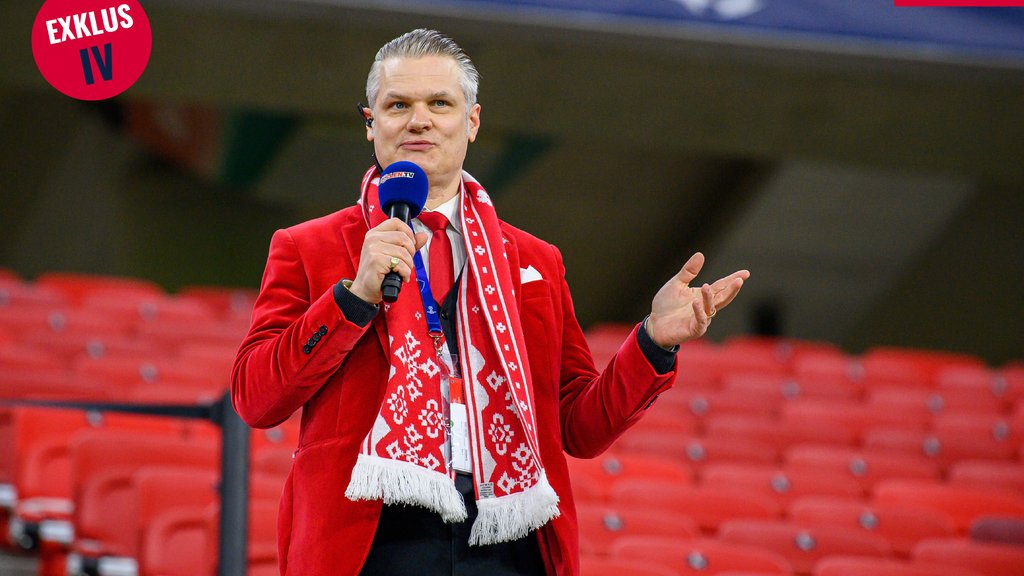 Das rote Sakko ist sein Markenzeichen: Tim Thoelke ist seit bald zehn Jahren bei RB Leipzig.