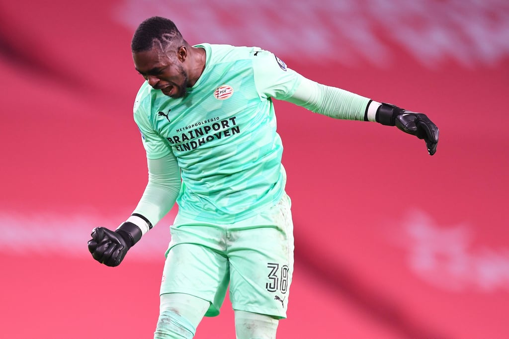 Kann in Eindhoven bleiben: Leipzigs verliehener Keeper Yvon Mvogo