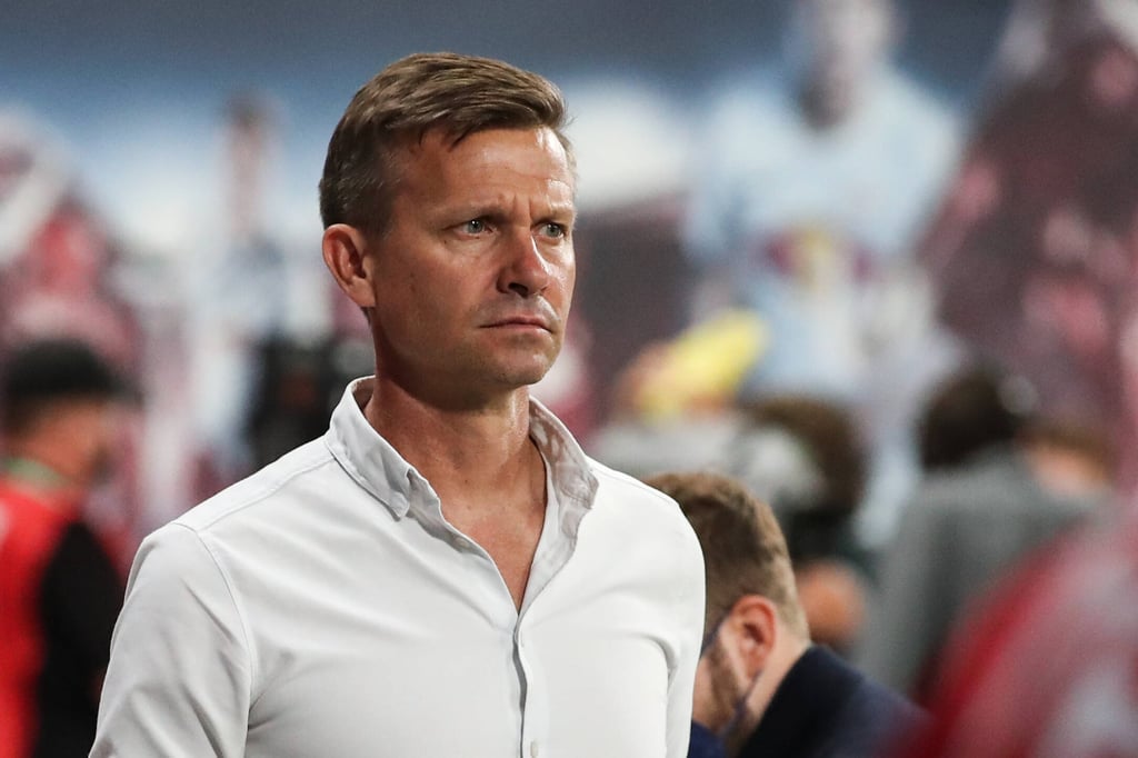 Jesse Marsch steht vor schweren Wochen mit RB Leipzig.