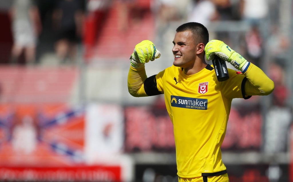 Tim Schreiber ist von RB Leipzig an den Halleschen FC verliehen.