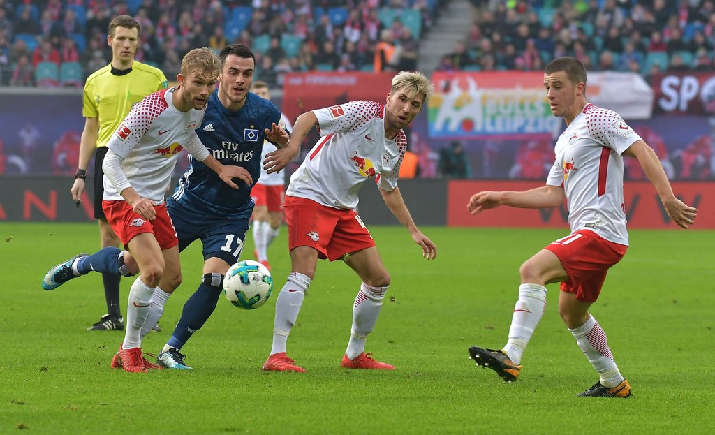 Laimer, Kampl, Demme: Gegen den SC Freiburg droht RB Leipzigs komplettes Defensivzentrum im Mittelfeld auszufallen.