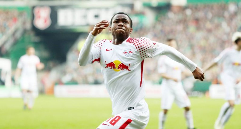 Ademola Lookman sicherte RB Leipzig einen Punkt bei Werder Bremen.