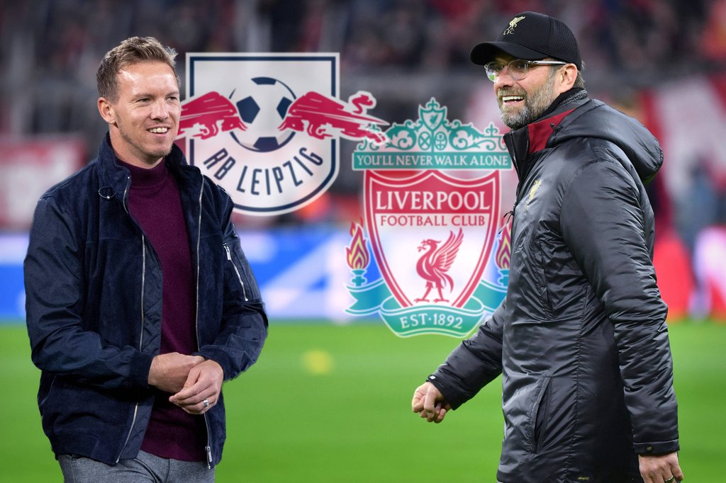 Julian Nagelsmann und Jürgen Klopp.