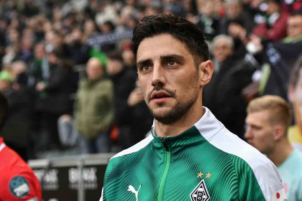 Lars Stindl vor dem Spiel gegen RB Leipzig.
