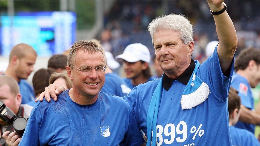 Früher beste Freunde: Ralf Rangnick und Dietmar Hopp.