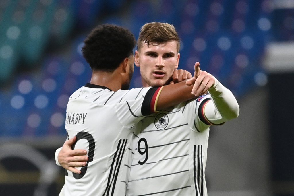 Dritter Doppelpack für das DFB-Team: Timo Werner.