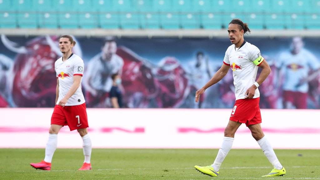 RB Leipzig muss gegen Köln womöglich auf Poulsen und Sabitzer verzichten.